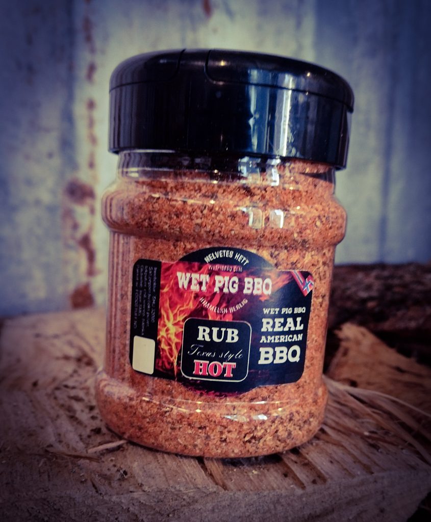 WetpigBBQ Texas style Hot Rub. 
